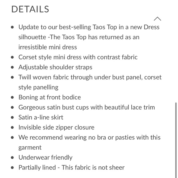 Tiger Mist NWT Taos Mini Dress - Picture 6 of 8